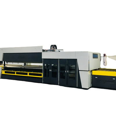 qualità  Energy Saving Architecture High Efficiency PLC Control Glass Tempering Machine China Glass Furnace fabbrica